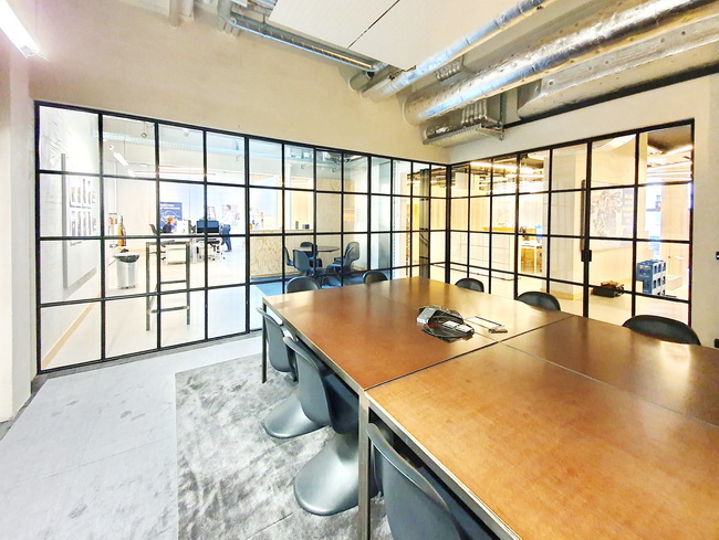 Trennwand für Büro im Industrie design