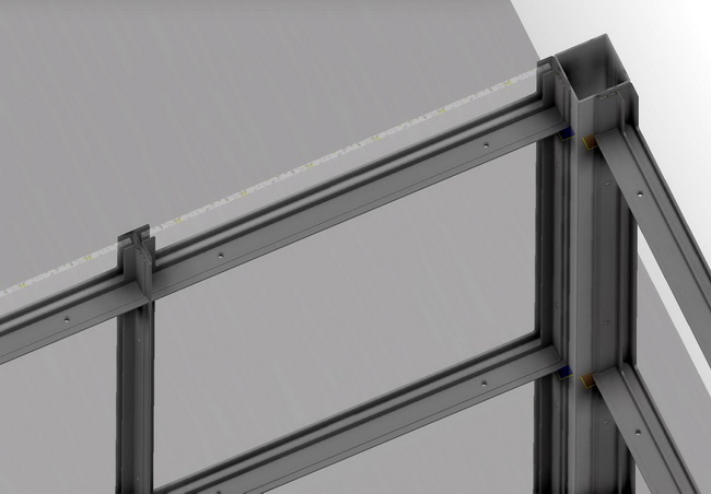 buero glastrennwand industrial look schallschutz 07